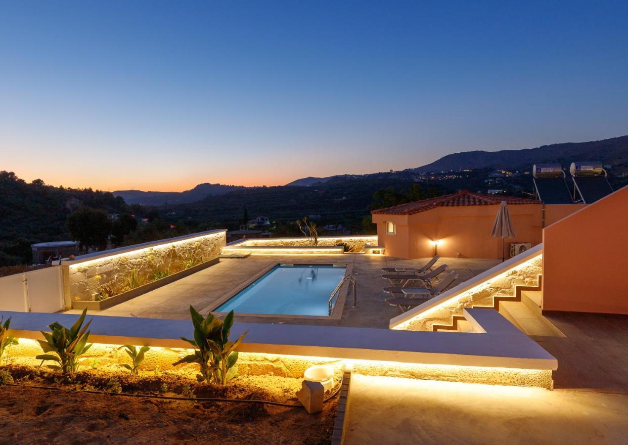 Georgioupoli Studio 2 With A Pool And Lake Views Extérieur photo