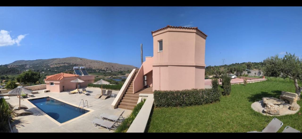 Georgioupoli Studio 2 With A Pool And Lake Views Extérieur photo
